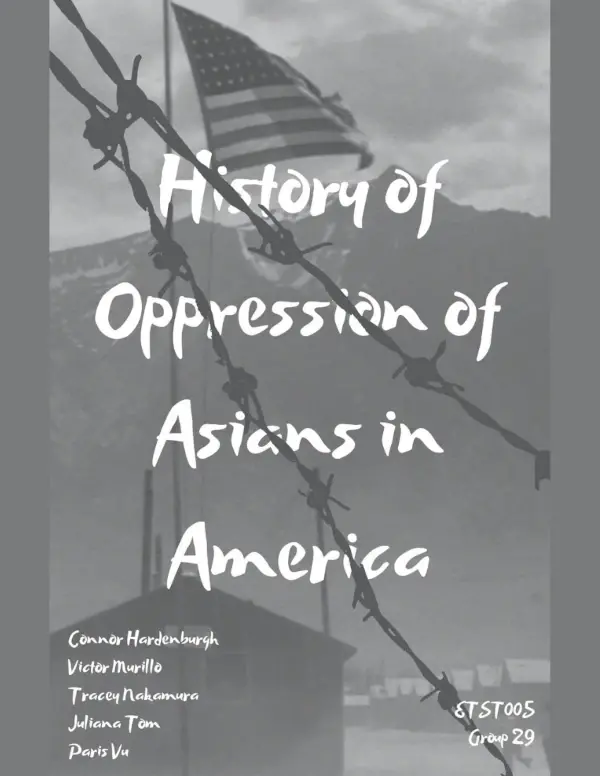 History of Oppression in Asian America